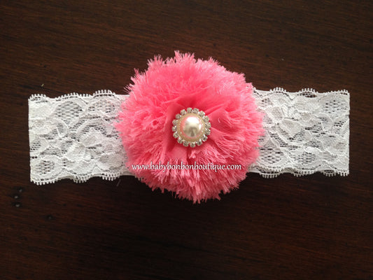 Baby Headband, Baby Lace Headband