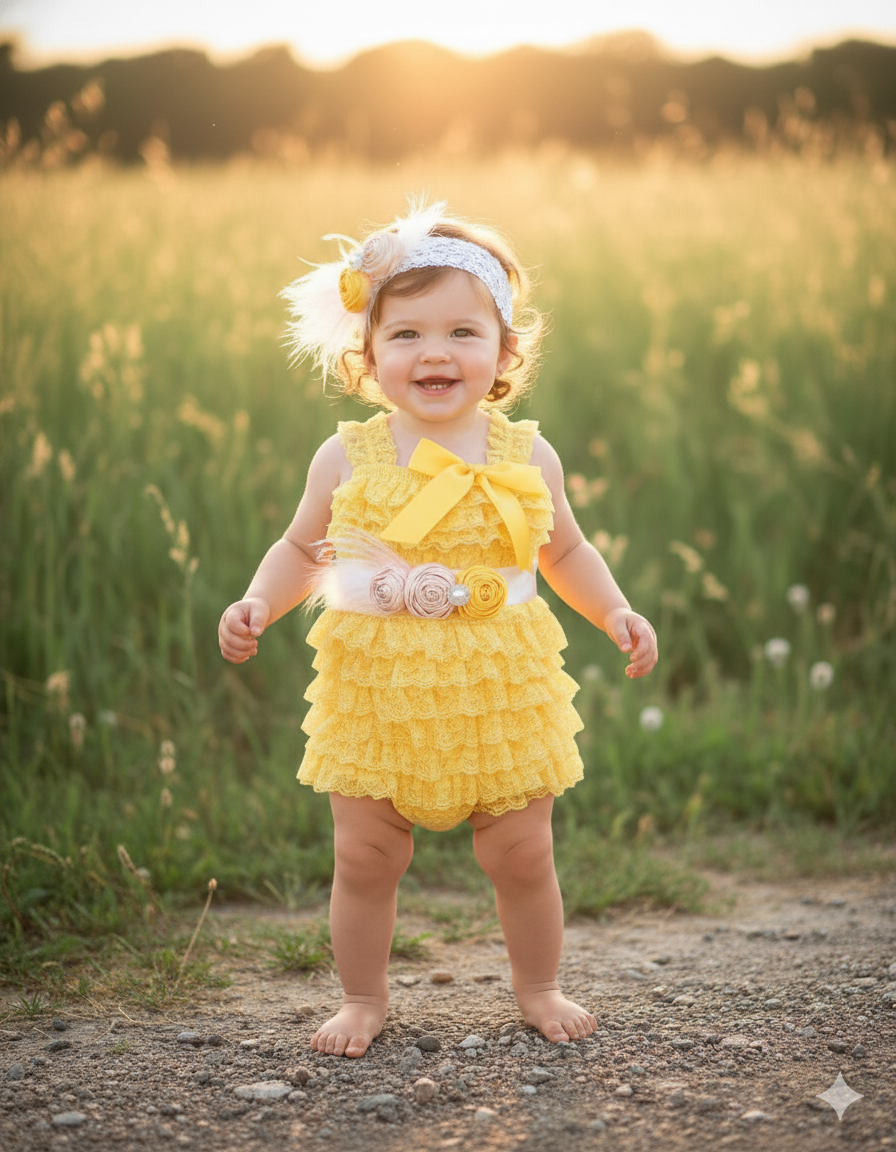Baby Lace Rompers