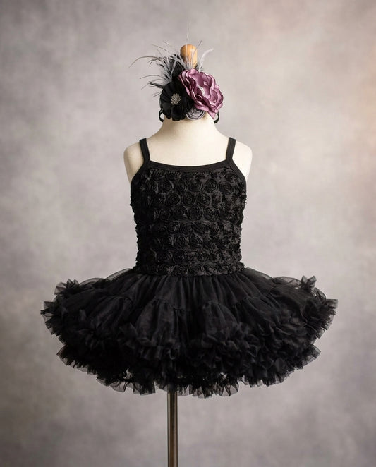 Baby Black Petti Dress