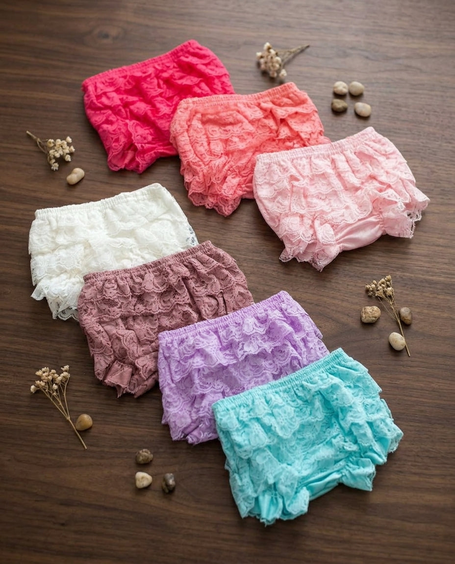 Baby Girl Lace Bloomers