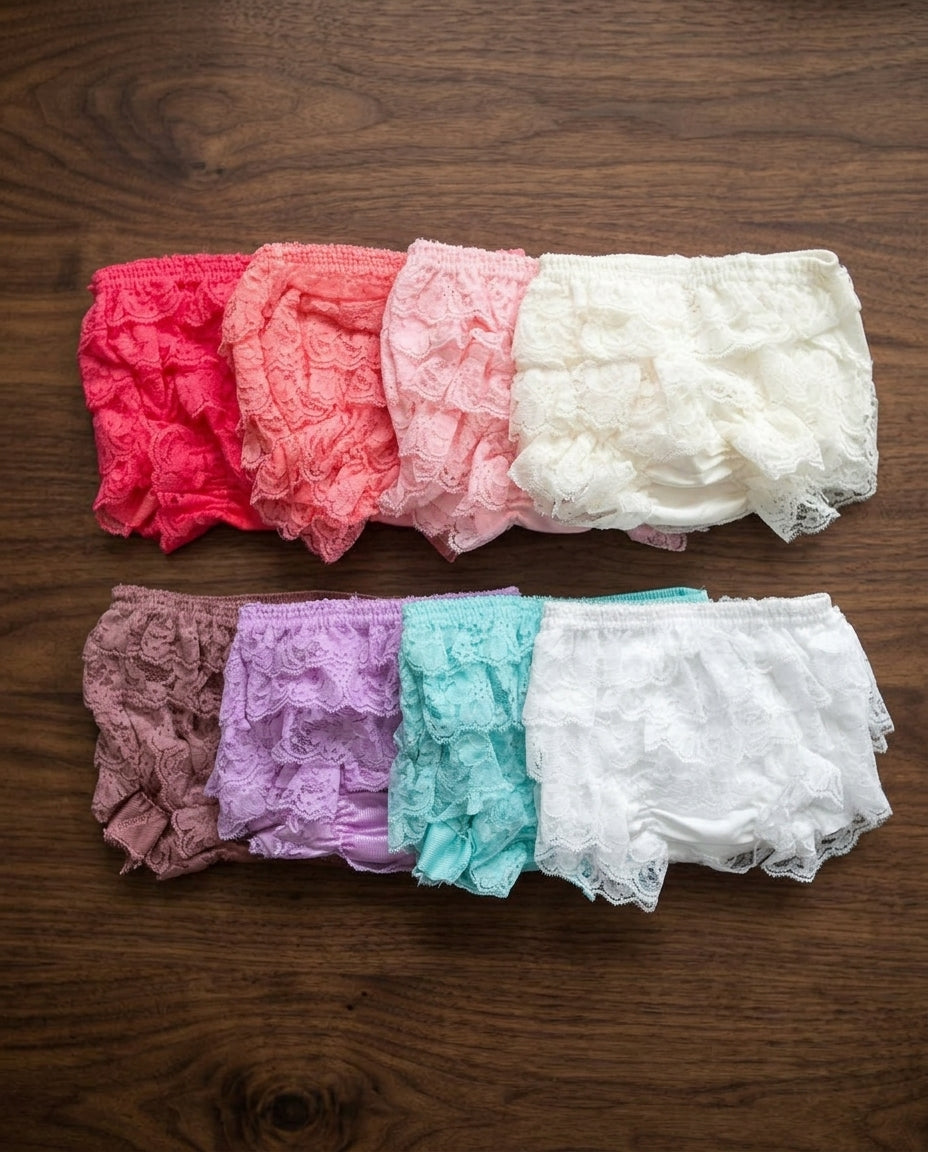 Baby Girl Lace Bloomers