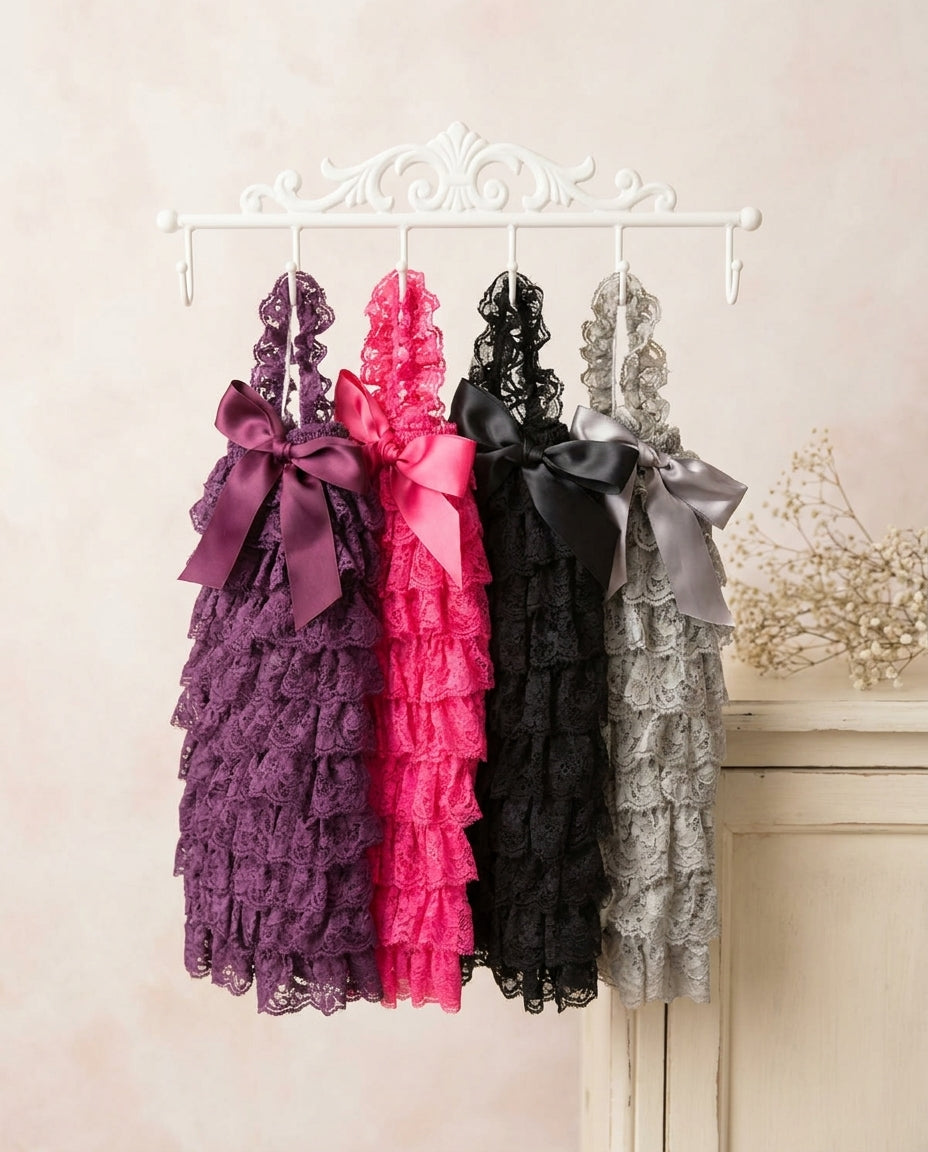Baby Girl Black Lace Romper, Lace Rompers