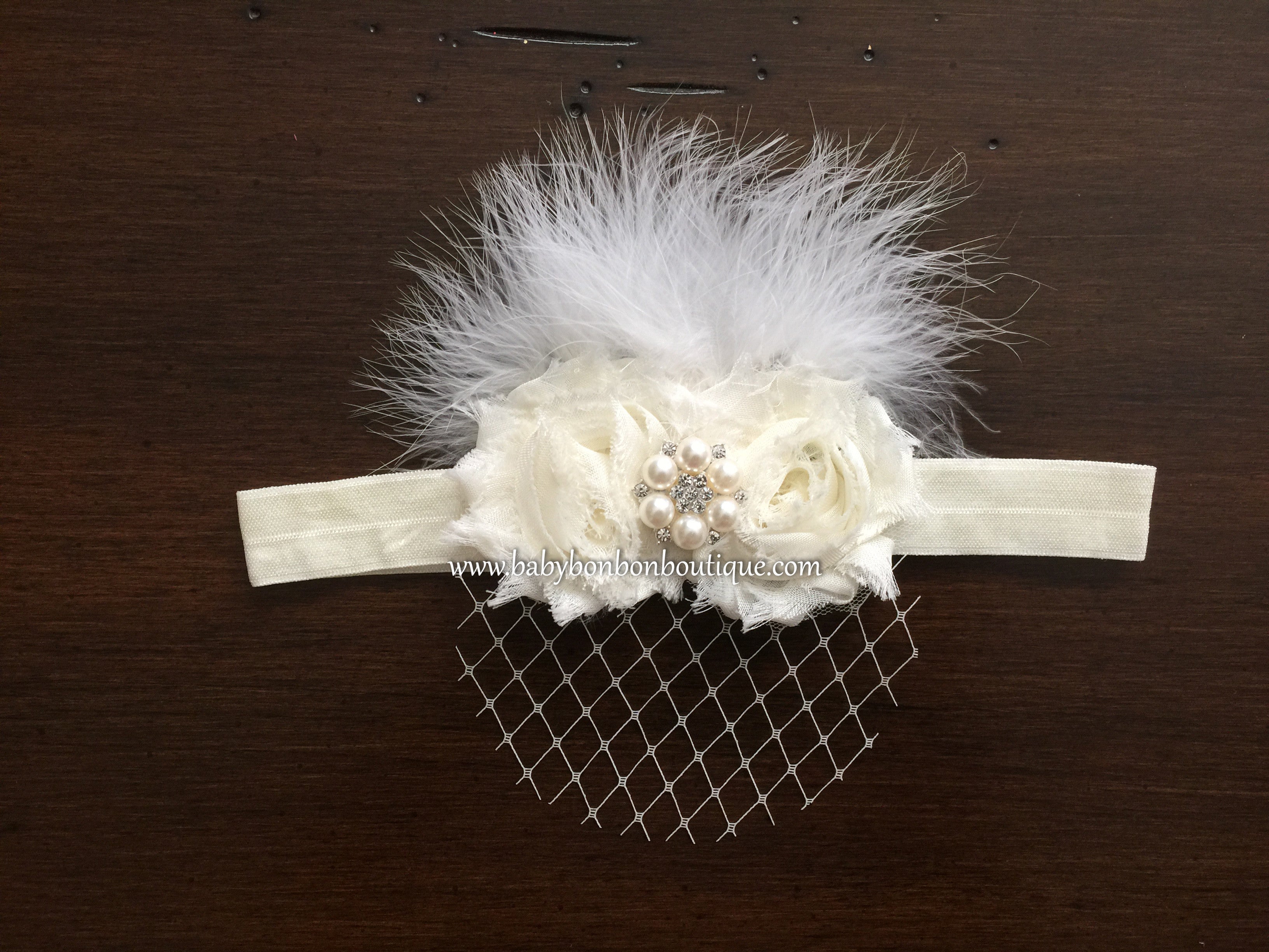 Baptism headband deals