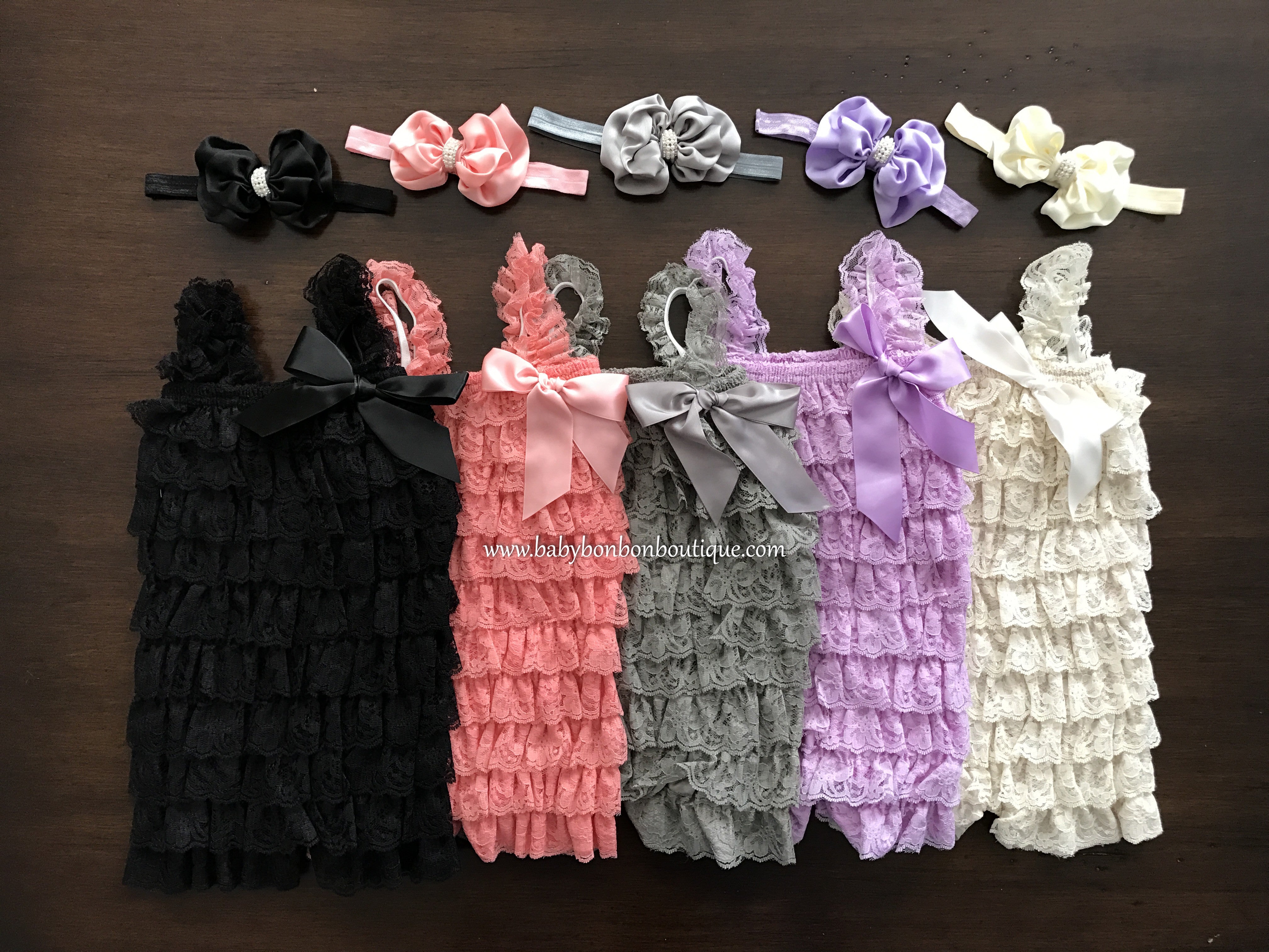 Baby lace ruffle romper best sale