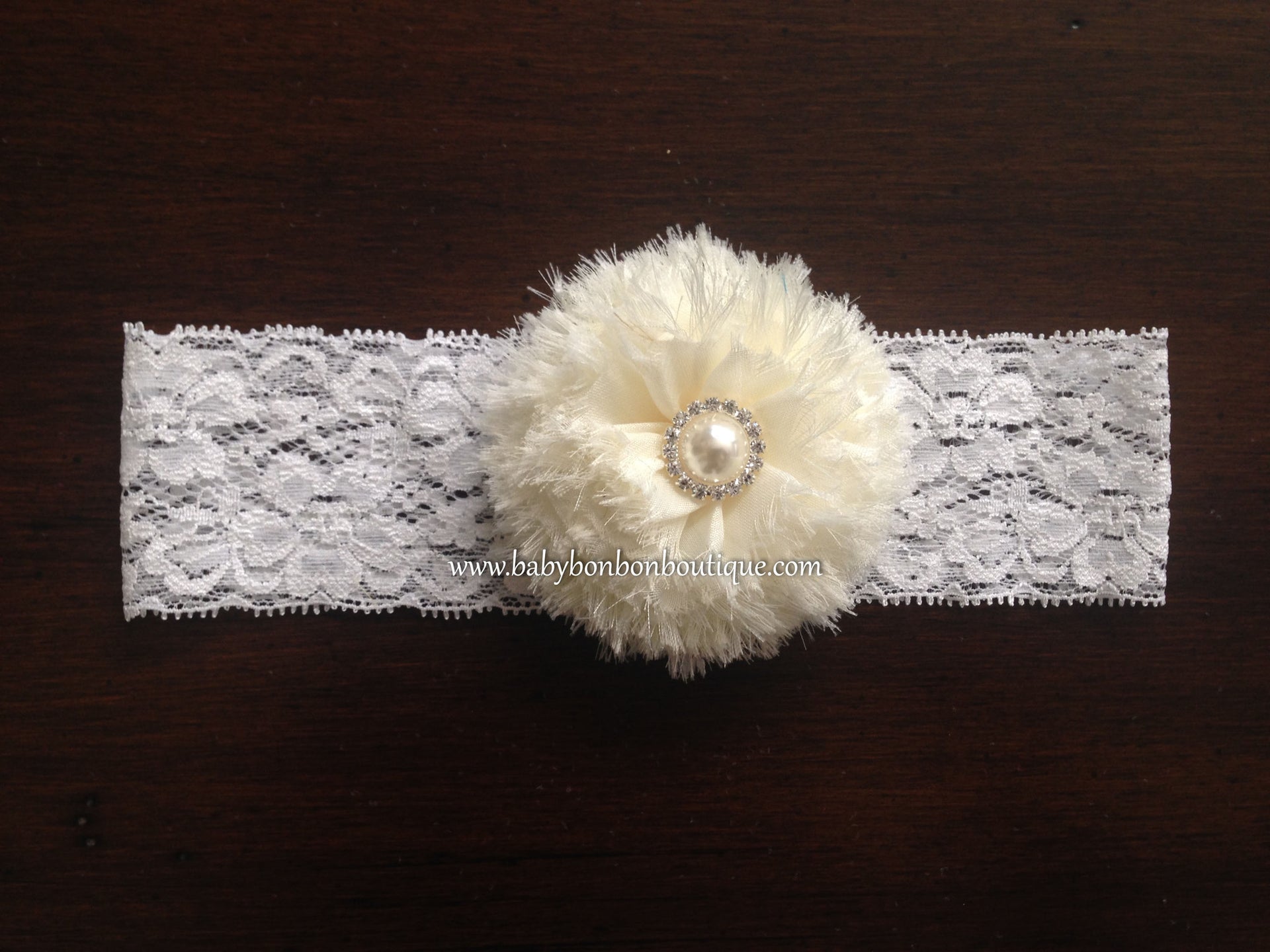 Baby Headband, Baby Lace Headband